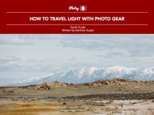 How to Travel Light with Photo Gear - Free Quick Guide